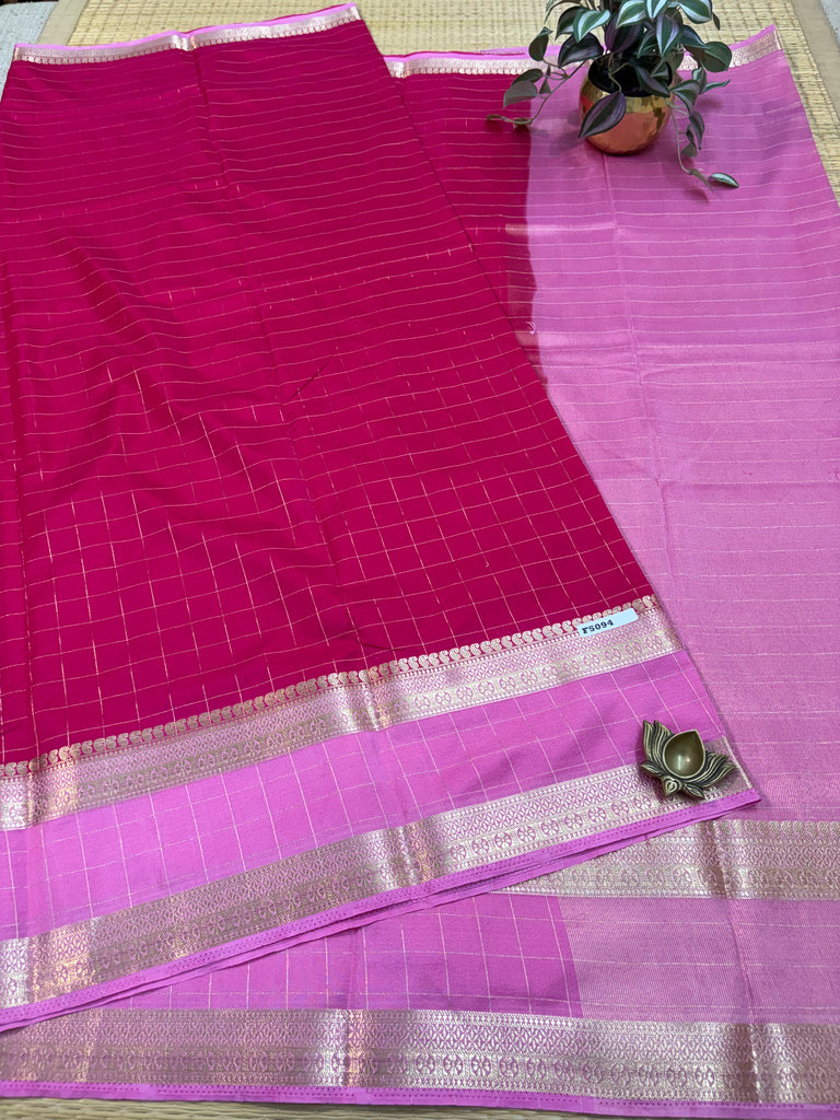 Semi Crepe Sarees #F5094