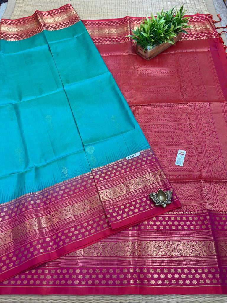 Pure Soft Silk Saree #F8528