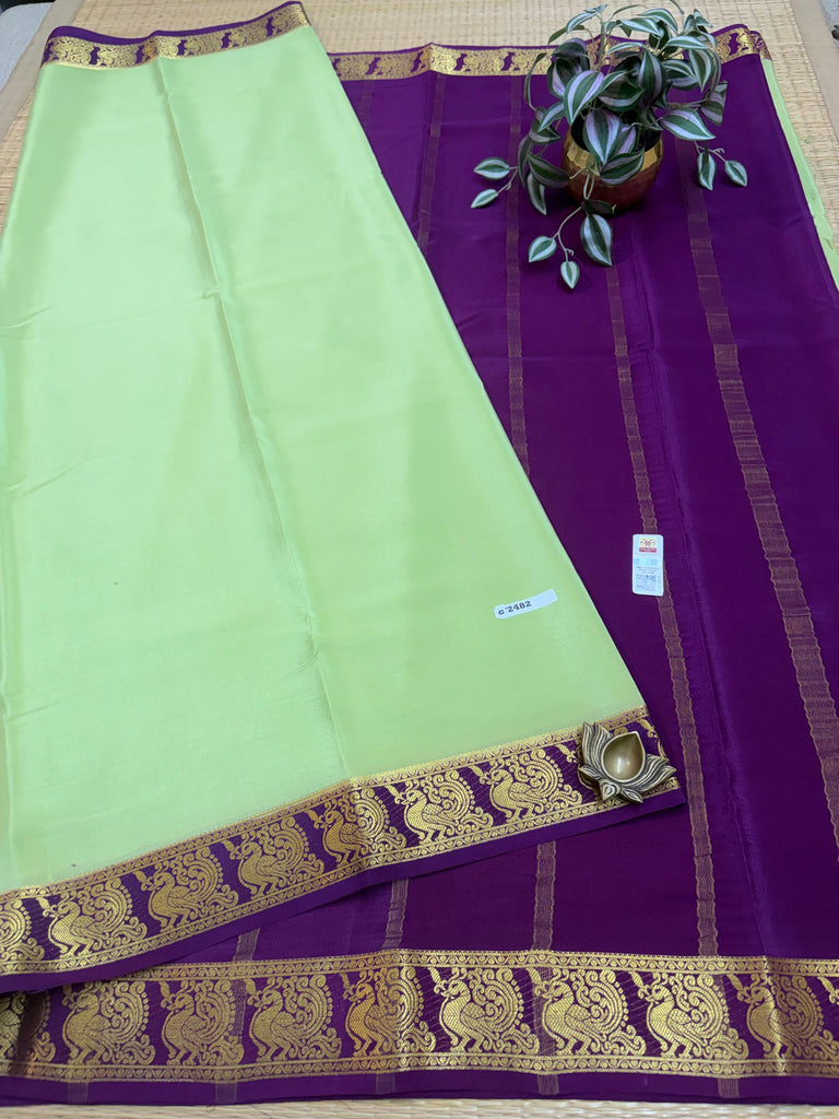 Pure Crepe Silk Saree #G2482