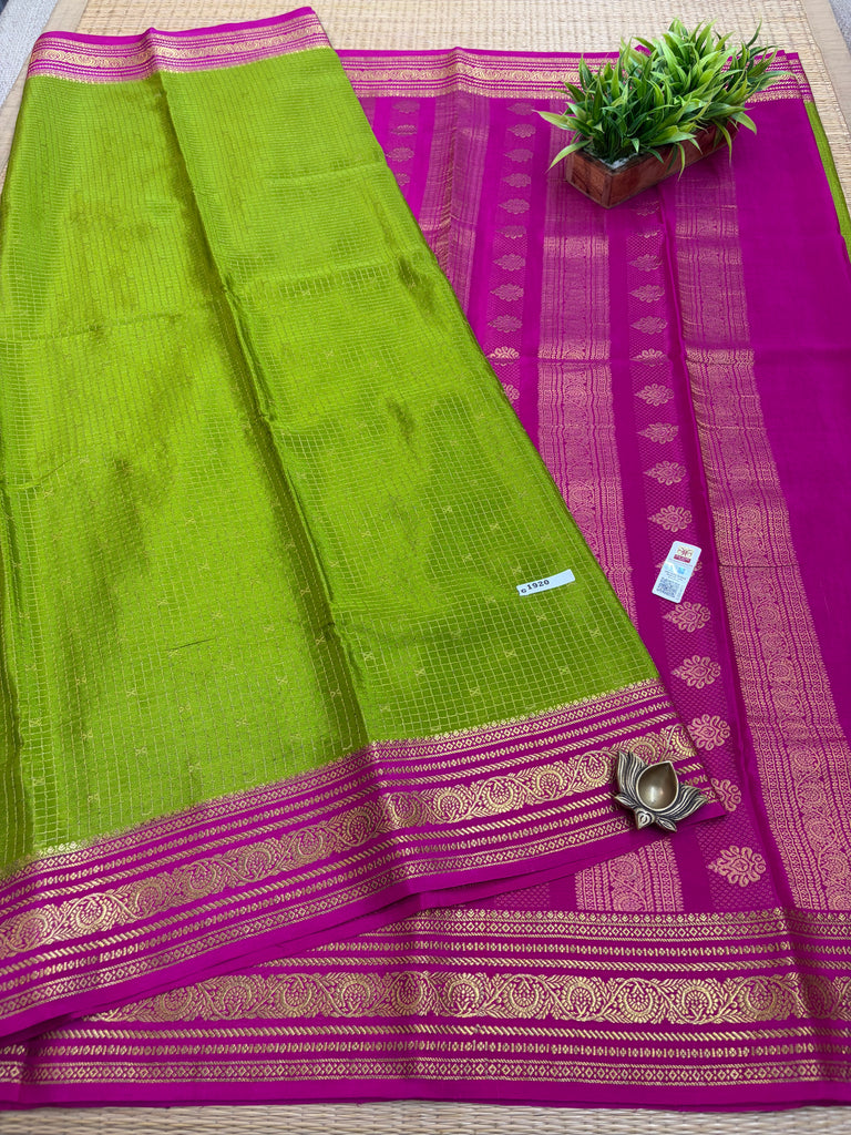 Pure Crepe Silk Saree #G1920