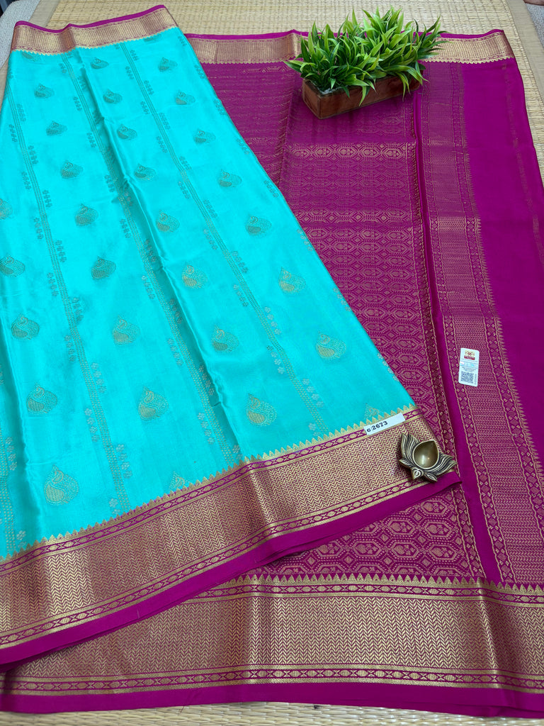 Pure Crepe Silk Saree #G2673