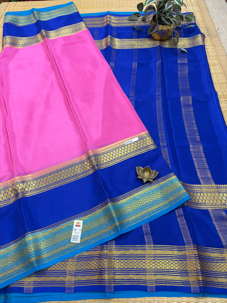 Pure Crepe Silk Saree #F2747