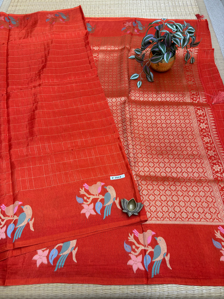 RawSilk Saree # F7614