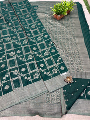 Semi Banarasi Georgette #F3014