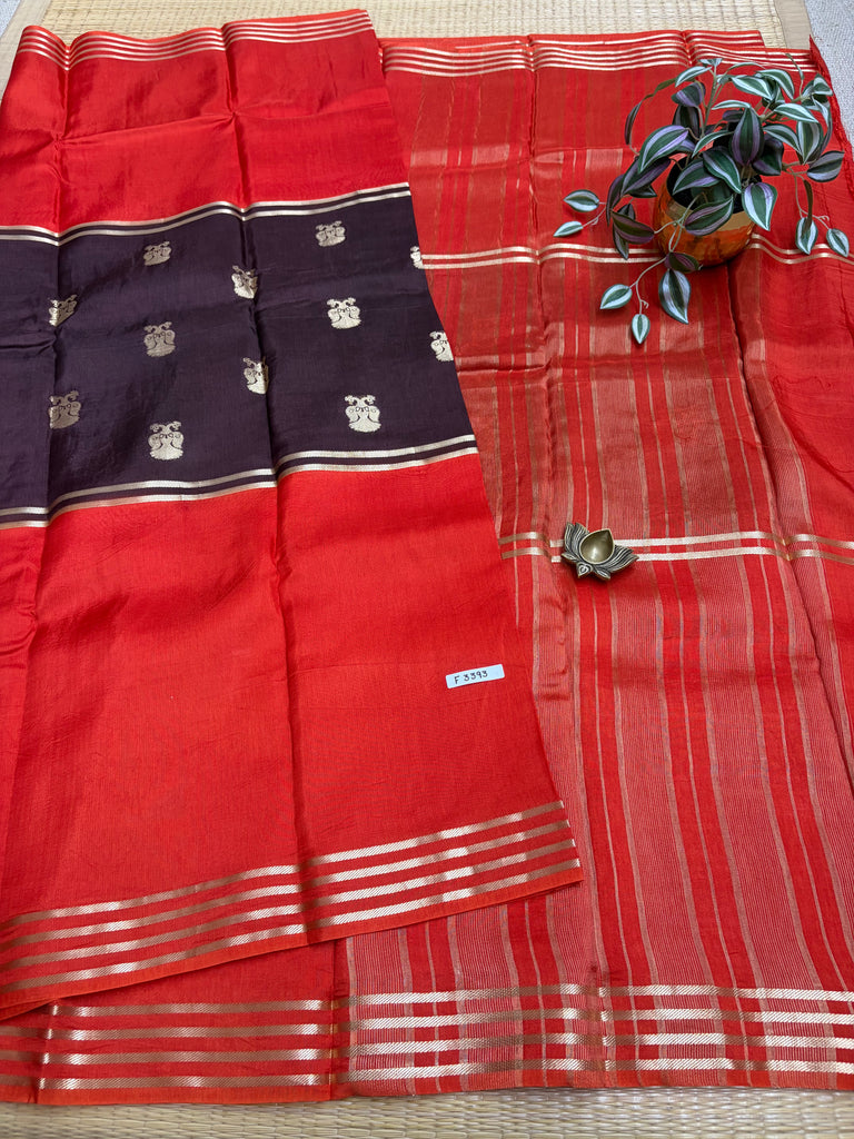 Semi Crepe Sarees #F3393
