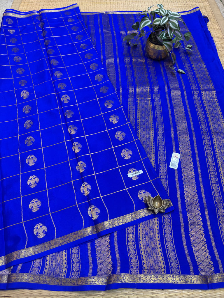 Pure Crepe Silk Saree #G2863