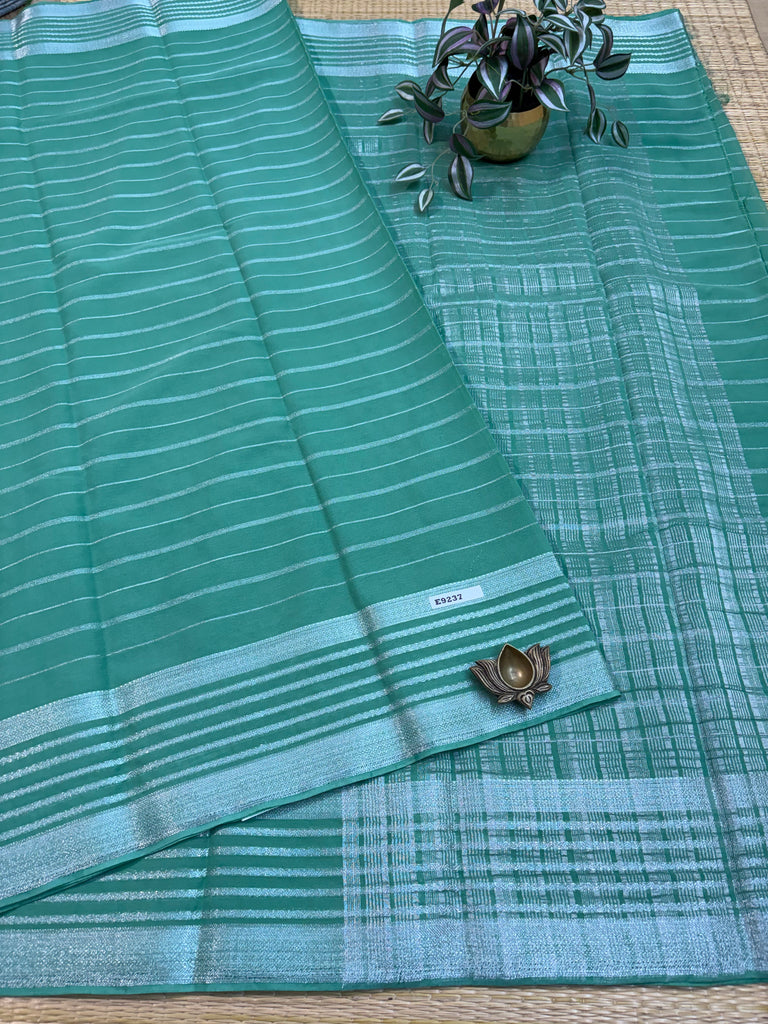 Semi Georgette Sarees #E9237