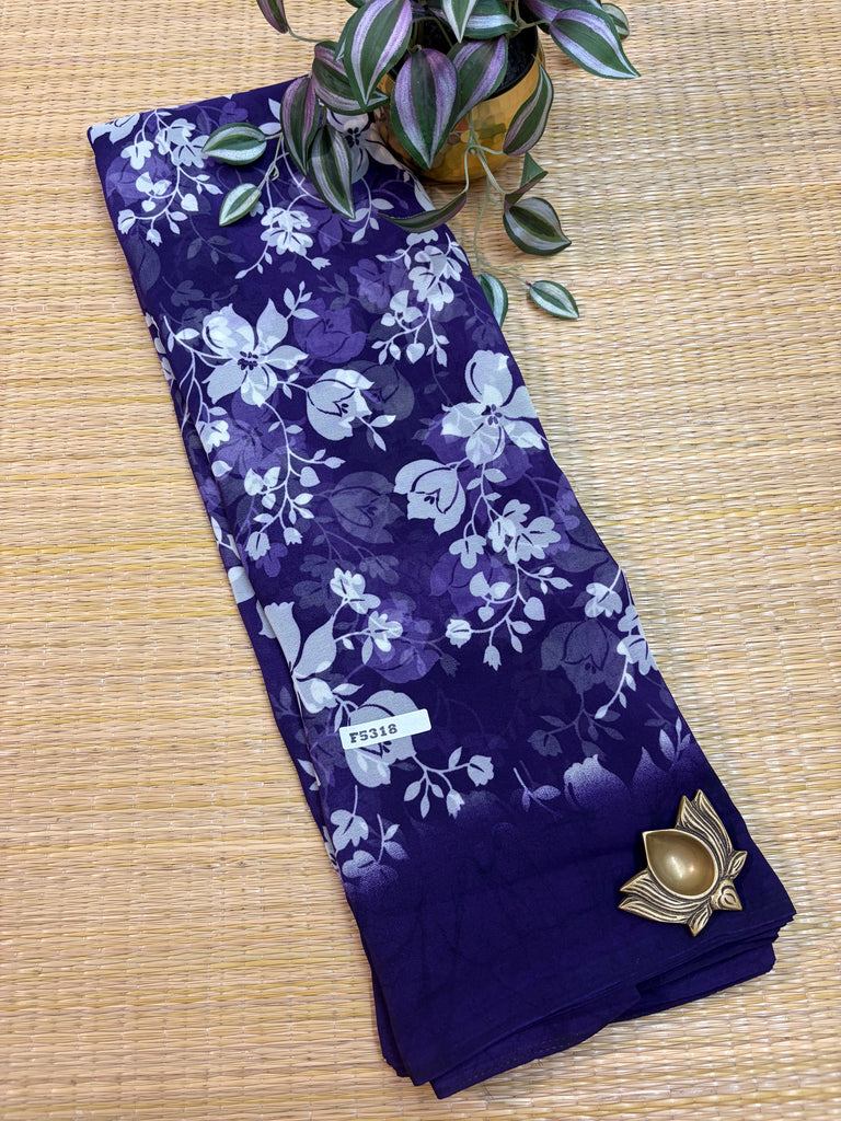 Georgette Sarees #F5318