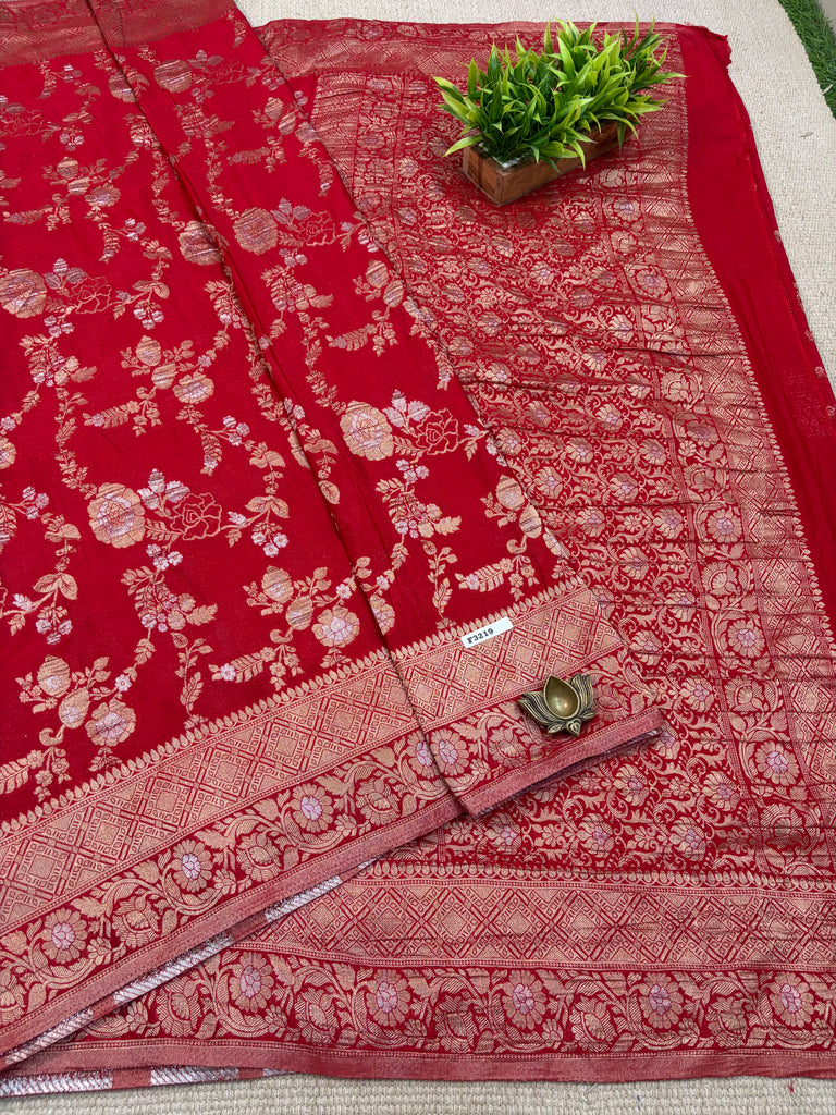 Semi Banarasi Georgette #F3219