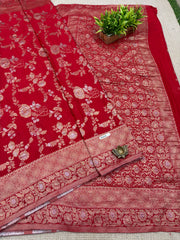 Semi Banarasi Georgette #F3219