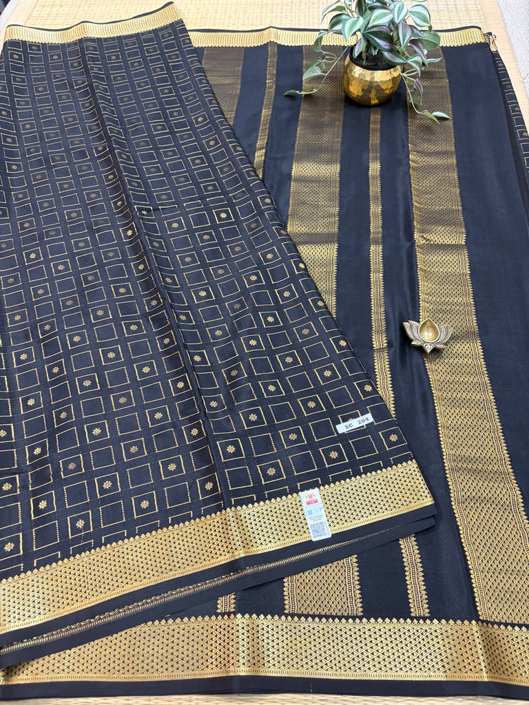 Pure Crepe Silk Saree #SC204