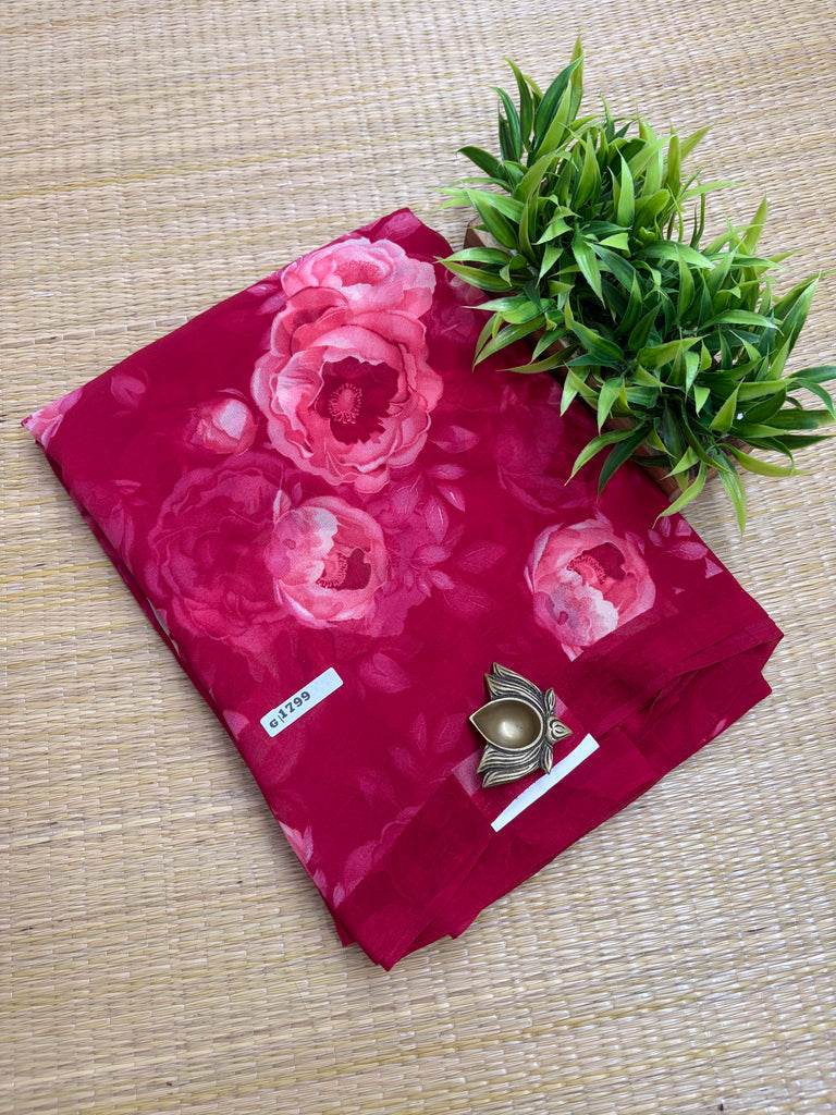 Designer Synthetic Saree#G1799