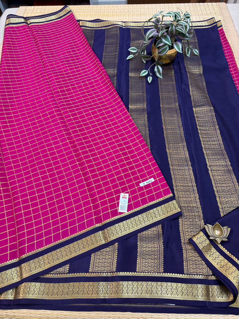Pure Crepe Silk Saree #F4621
