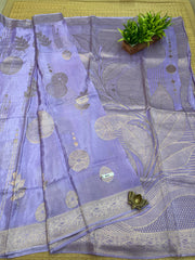 Semi Crepe Sarees #G871