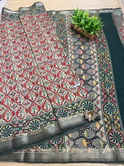Mul Mul Silk Saree #G1757