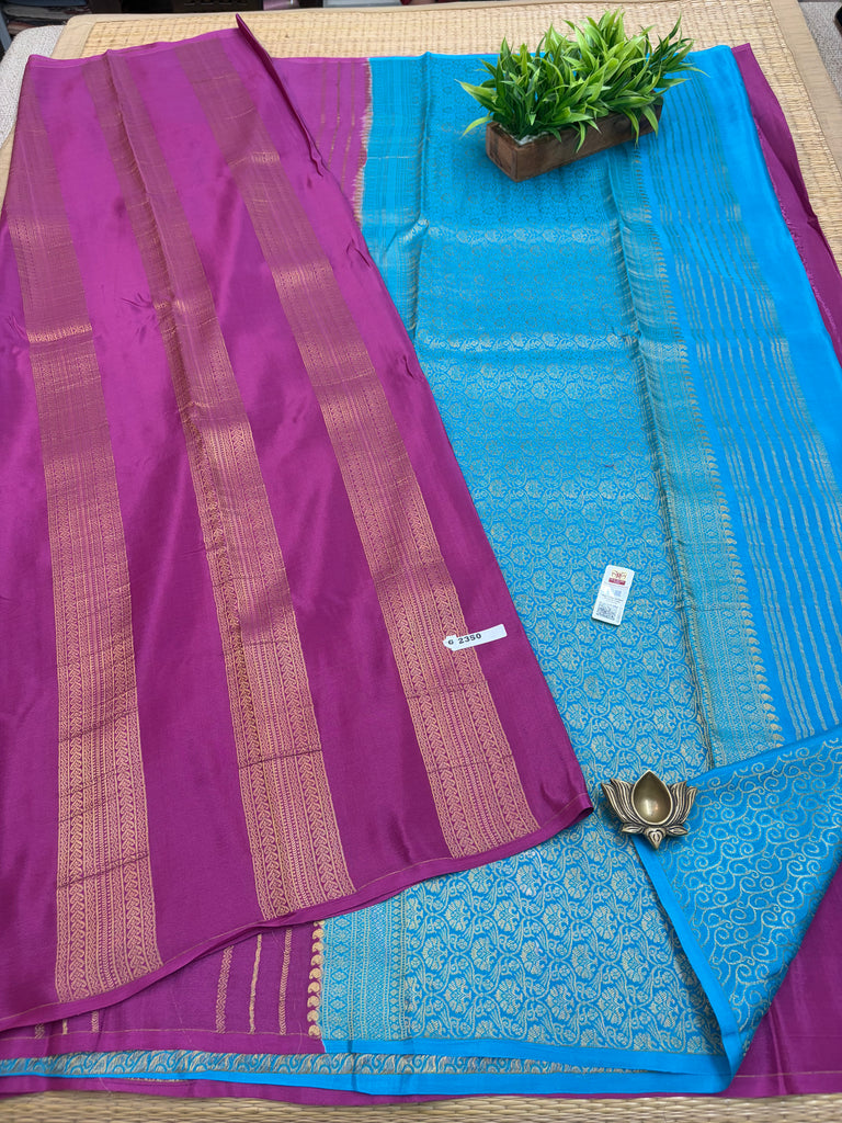 Pure Crepe Silk Saree #G2350