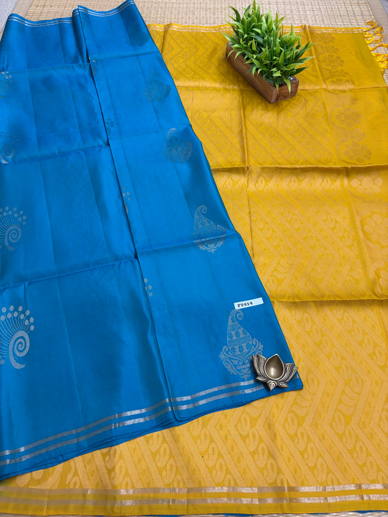Silk Mix Sarees #F5414