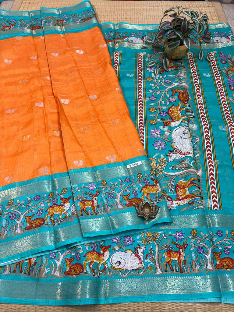 Dola Printed Silk #F7495