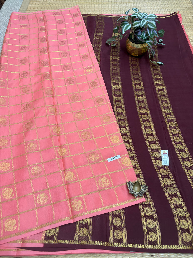 Pure Crepe Silk Saree #G2872