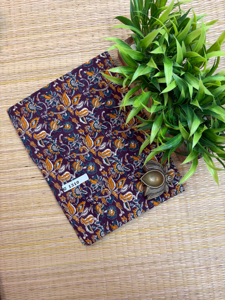 Kalamkari Semi Cotton #G1310