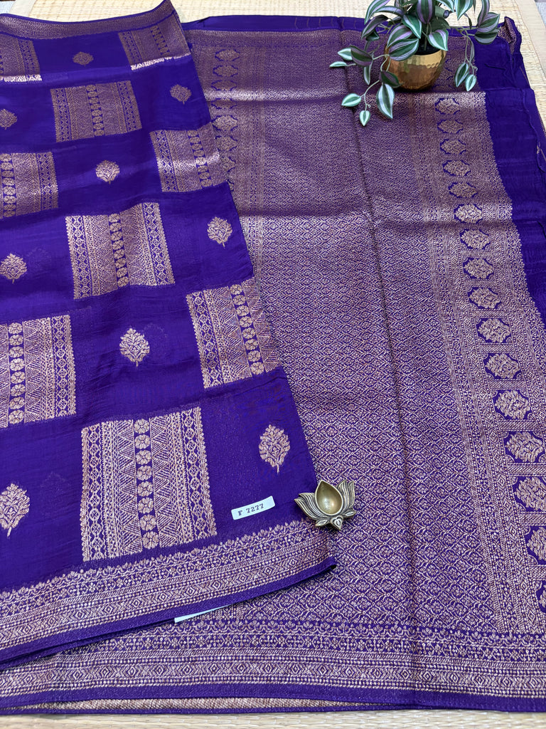Semi Jute Silk Sarees #F7277