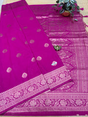 Semi Jute Silk Sarees #F4993