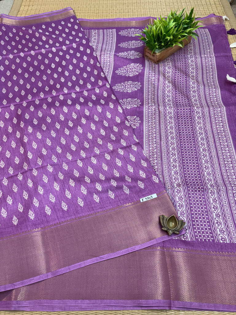 Dola Printed Silk #F9343