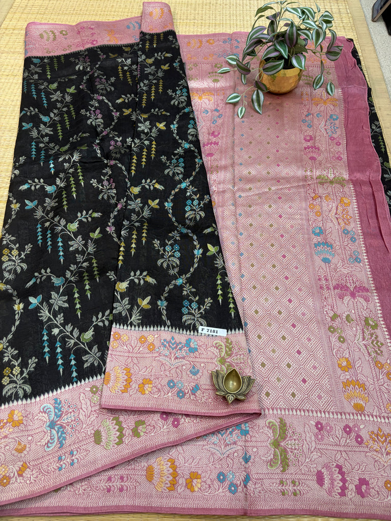 RawSilk Saree #F7181