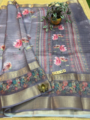 Organza Saree #F1507