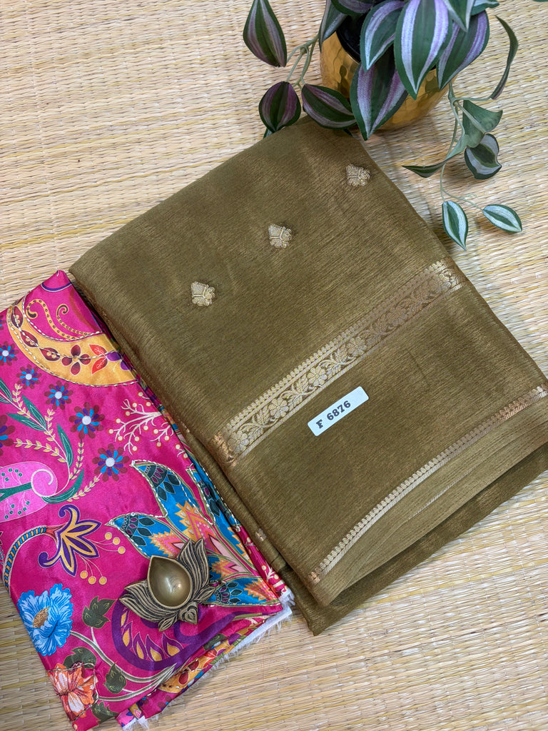 Chiffon Sarees #F6876