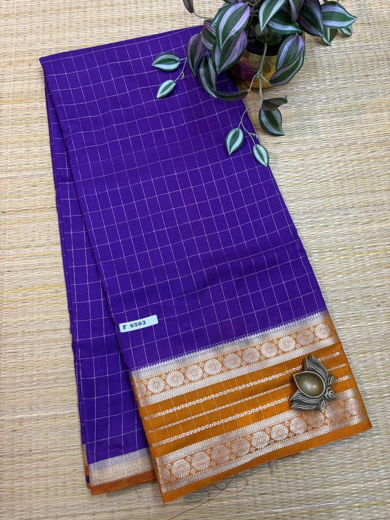Semi Crepe Sarees # F6503