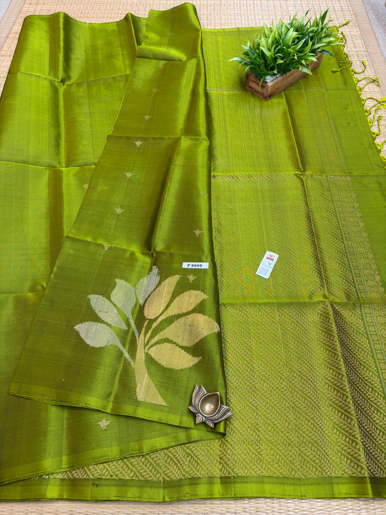 Pure Soft Silk Saree #F8609