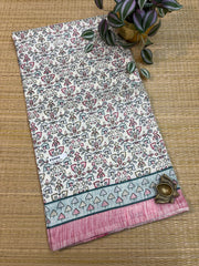 Kashmiri Printed Silk #F5605