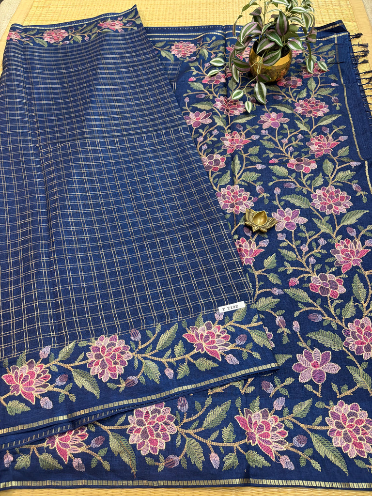 Viscose Tussar Silk Sarees #F7192