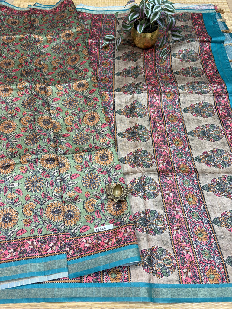 Printed Rawsilk #F1410