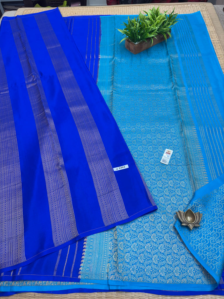 Pure Crepe Silk Saree #G2353