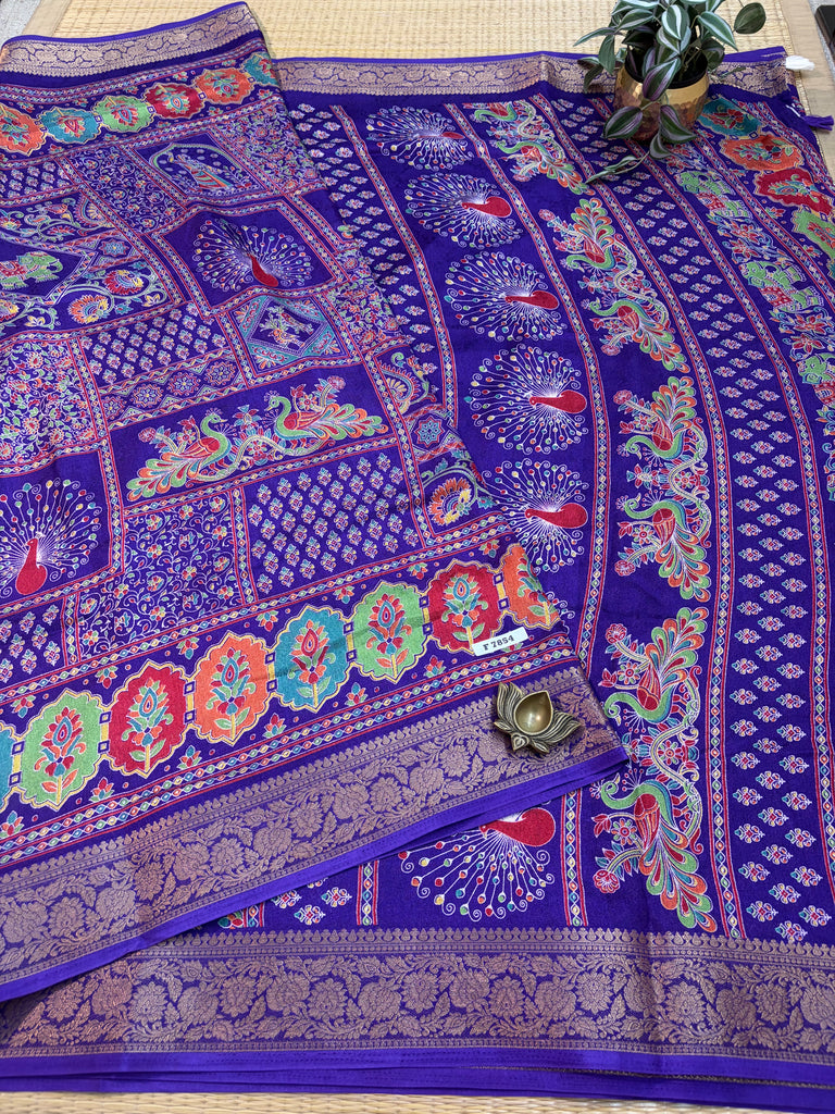 Dola Printed Silk #F7854