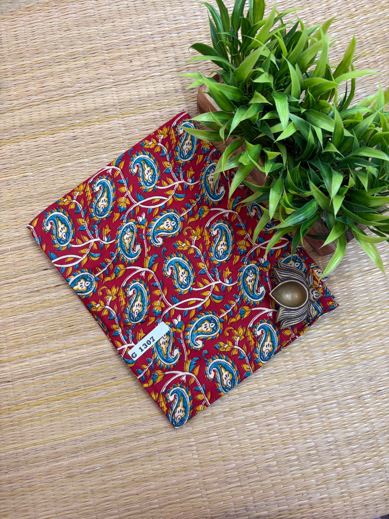 Kalamkari Semi Cotton #G1307