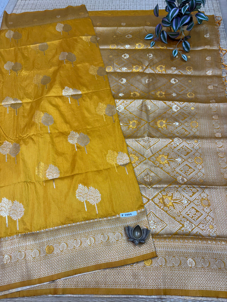 Semi Jute Silk Sarees #F7004