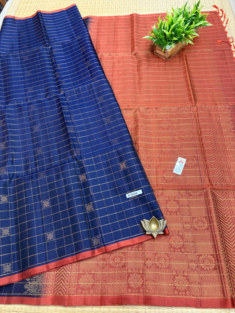 Pure Soft Silk Saree # F9226