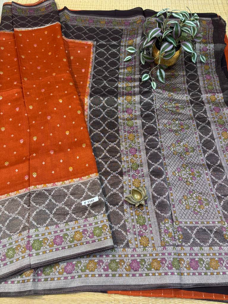 RawSilk Saree #F7187