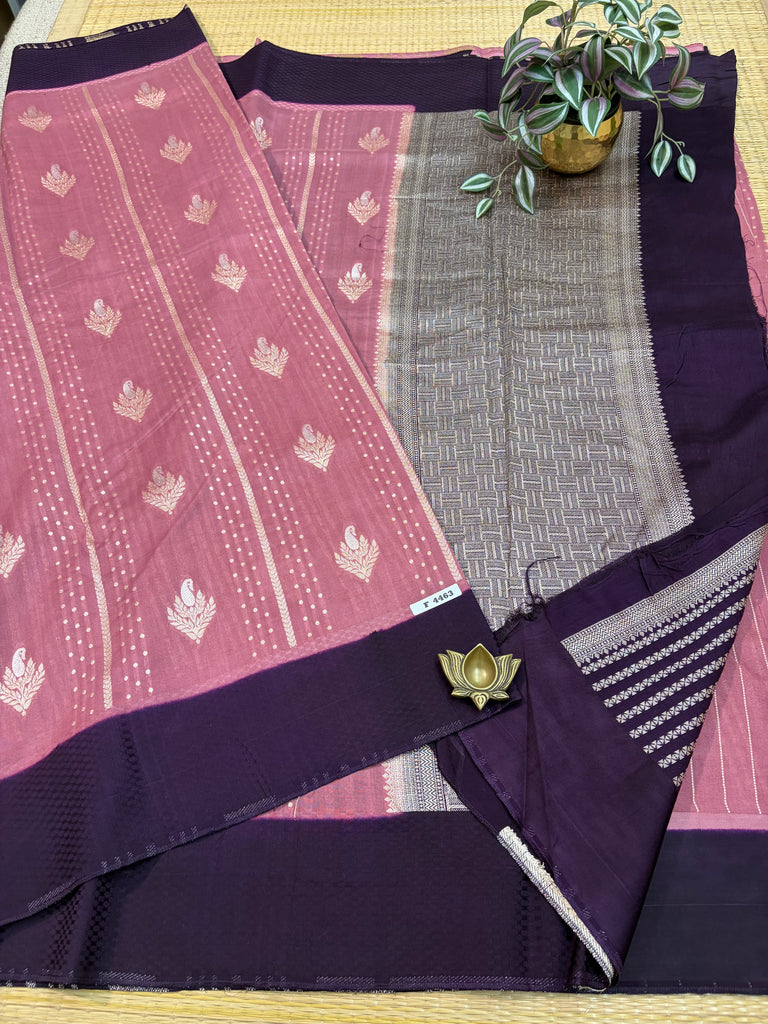 Varanasi Silk Blend Sarees #F4463