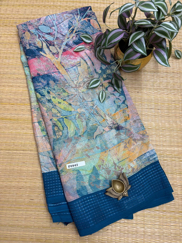 Georgette Sarees #F0947