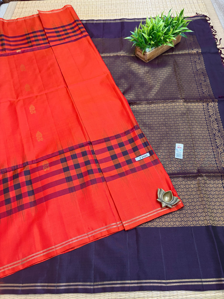 Pure Soft Silk Saree #F9583