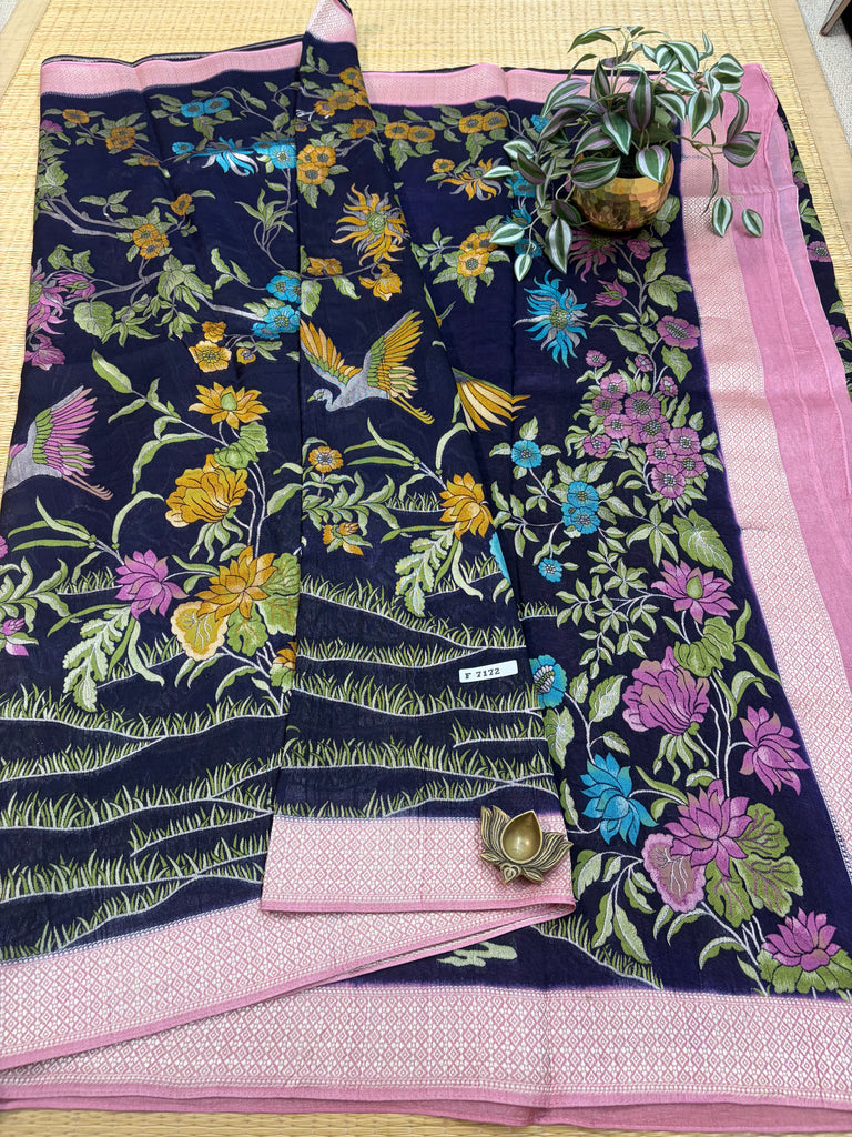 RawSilk Saree #F7172