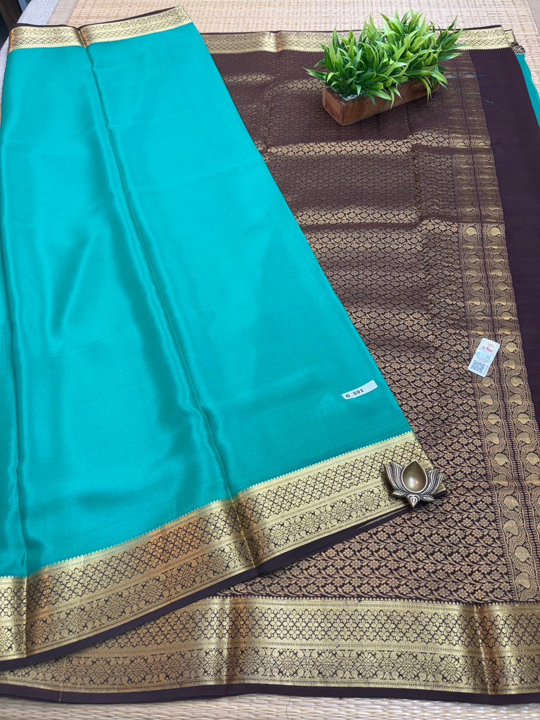 Pure Crepe Silk Saree #G501