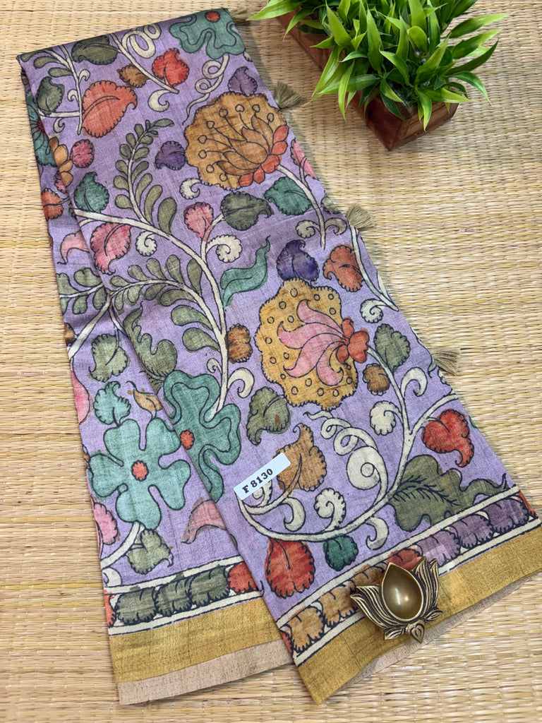Pure Printed Silk Saree #F8130
