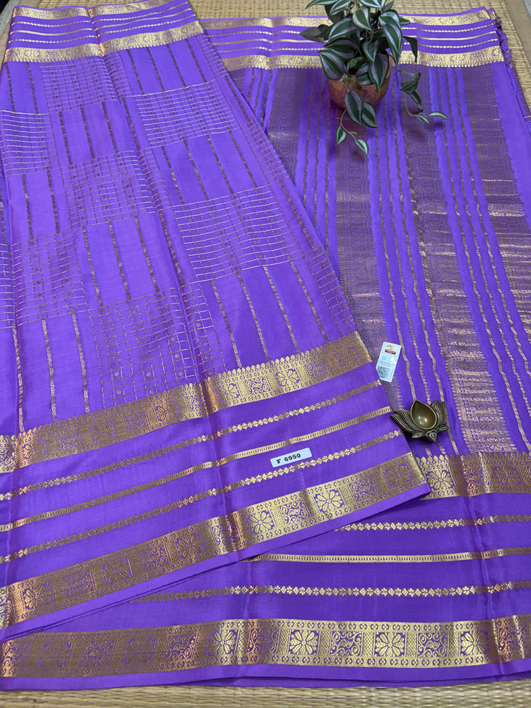 Pure Crepe Silk Saree #F6950