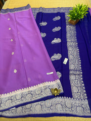 Pure Banaras Georgette Sarees #G2167