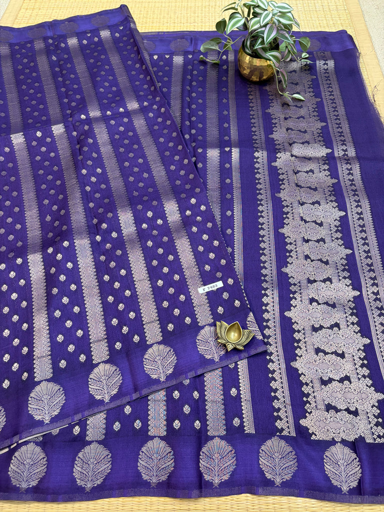 Semi Banarasi Georgette #F7483